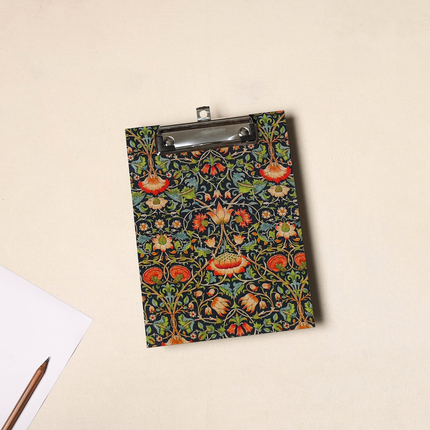 Handcrafted Floral Design Clipboard