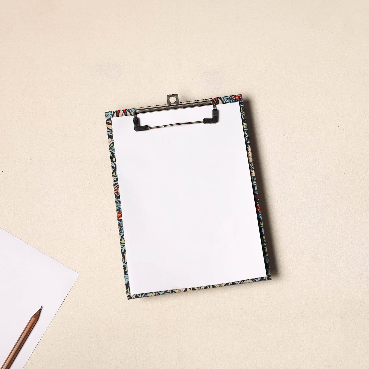 Handcrafted Floral Design Clipboard