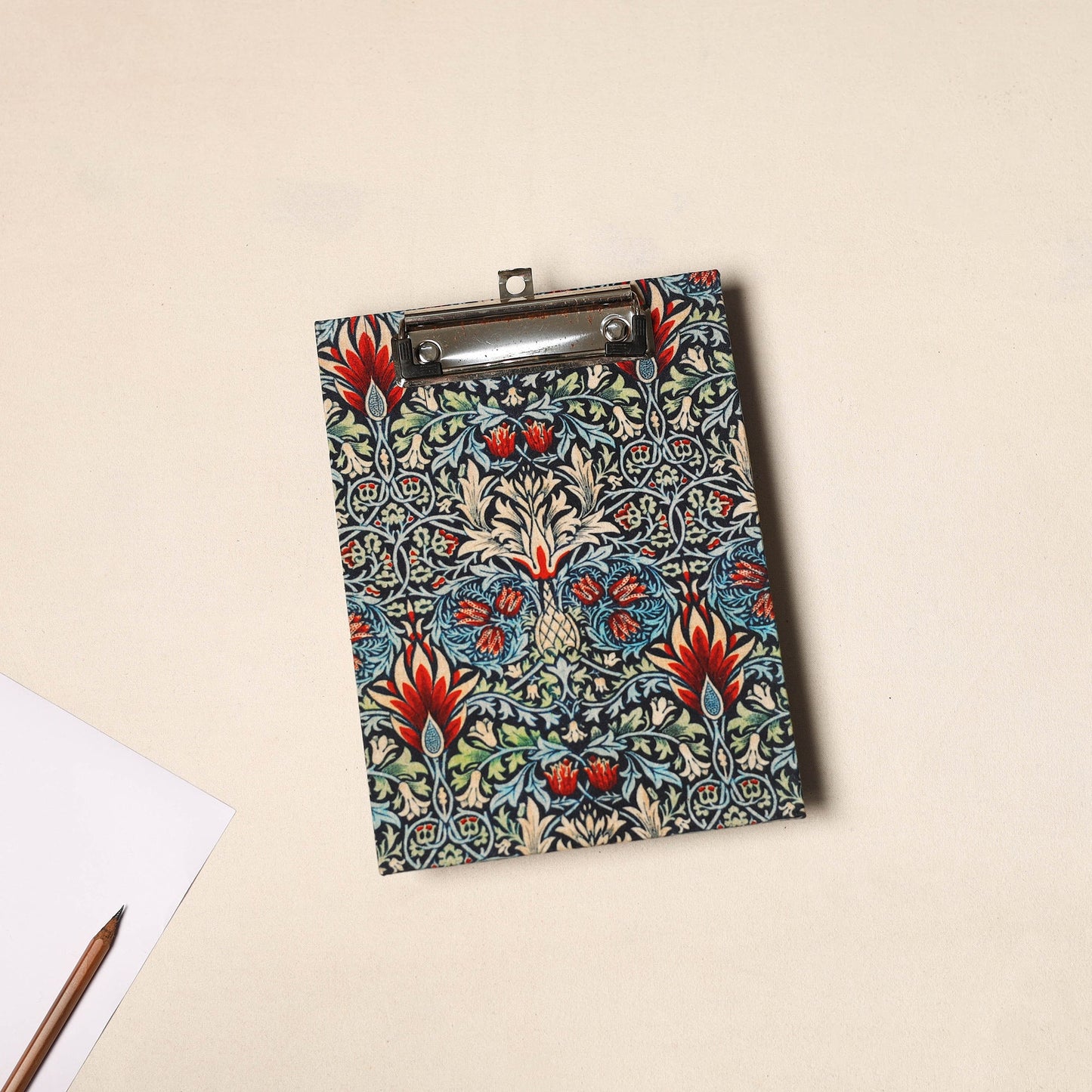 Handcrafted Floral Design Clipboard