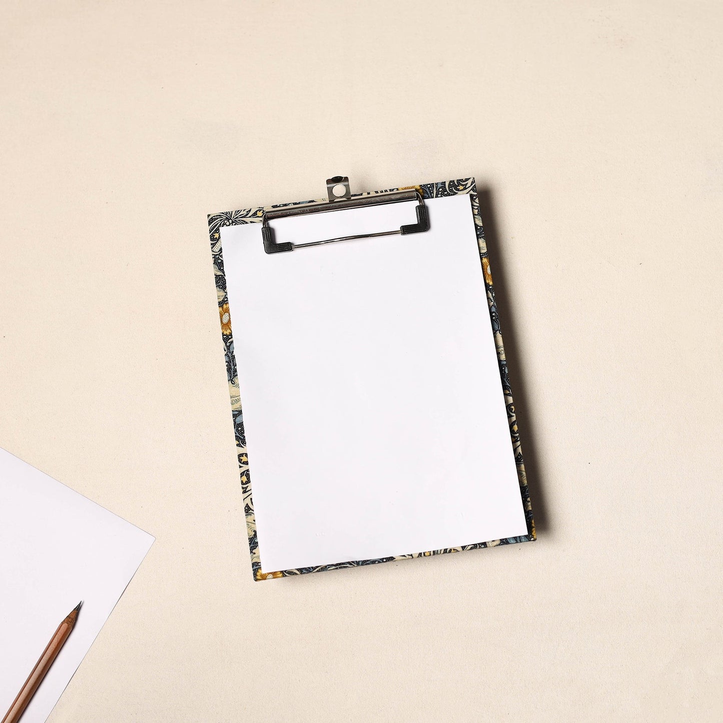Handcrafted Floral Design Clipboard