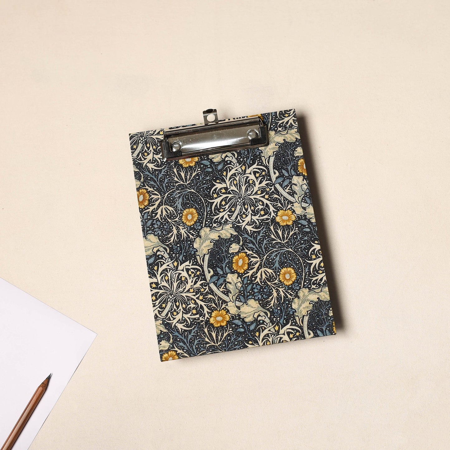 Handcrafted Floral Design Clipboard