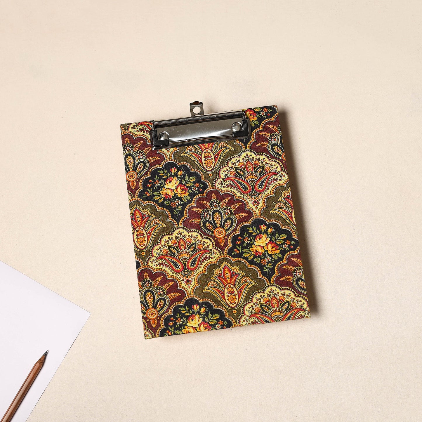 Handcrafted Floral Design Clipboard