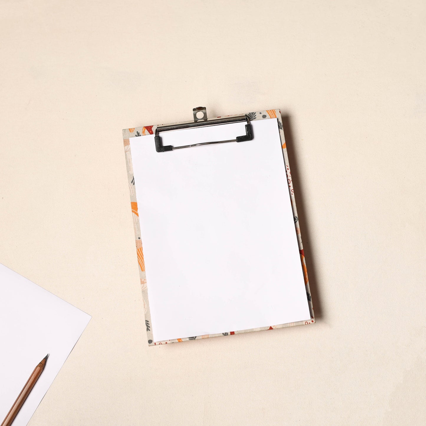 Handcrafted Floral Design Clipboard