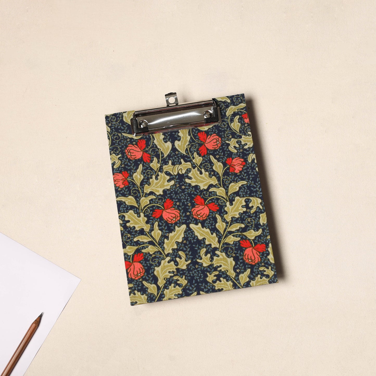 Handcrafted Floral Design Clipboard