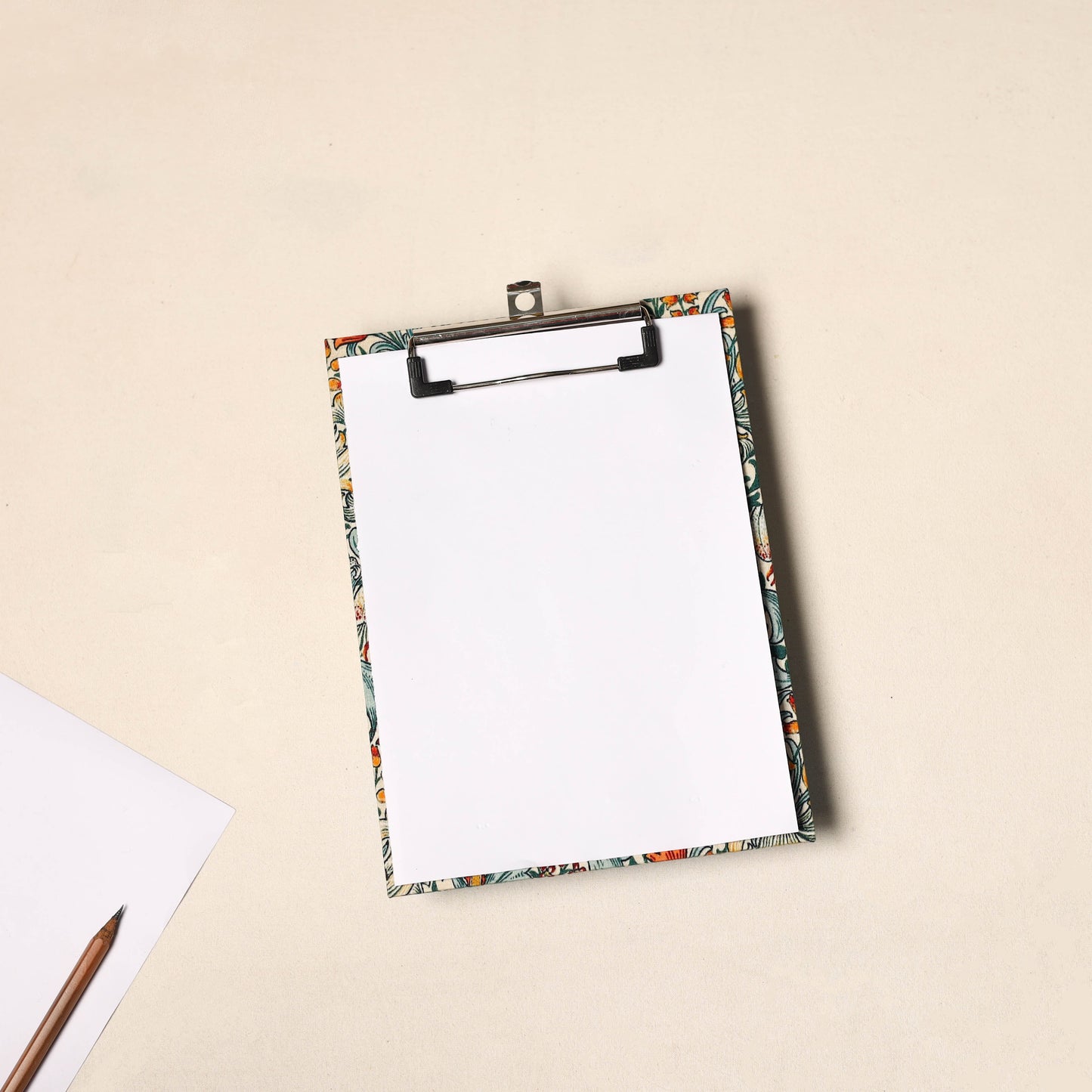 Handcrafted Floral Design Clipboard