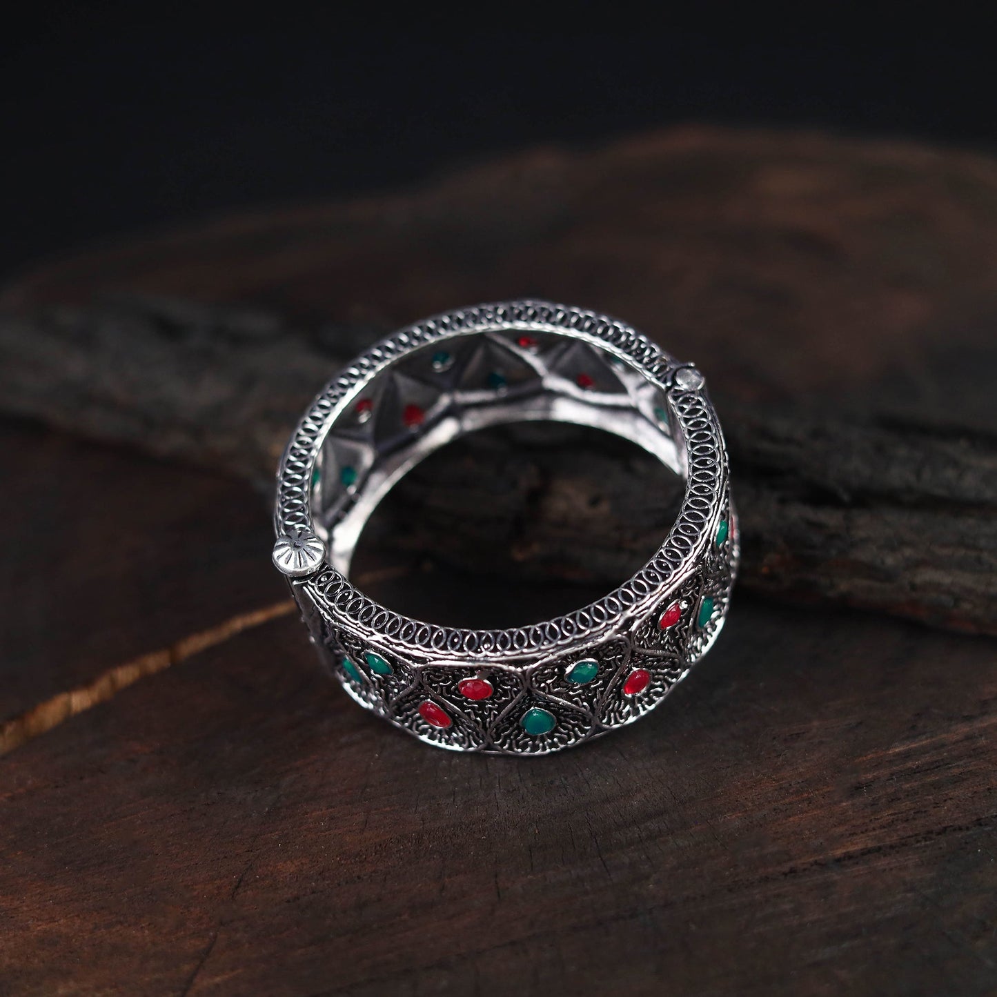 Handcrafted German Silver Bracelet / Bangle