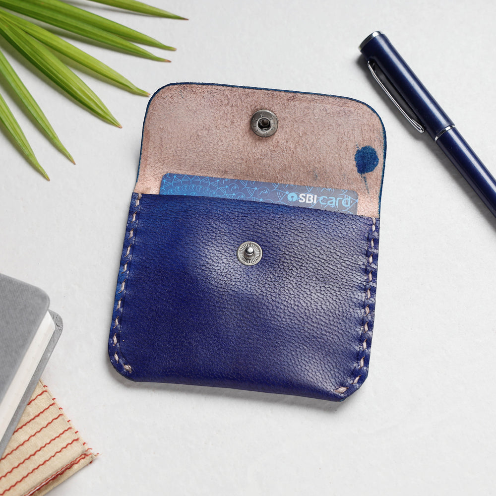 Handcrafted Kutch Leather Small Card Holder