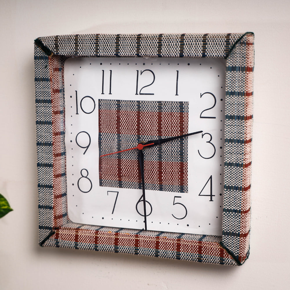 Handcrafted Madur Grass Wall Clock of Midnapur