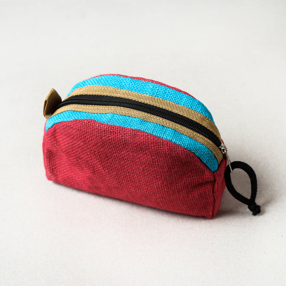Handcrafted Multipurpose Jute Kit Pouch
