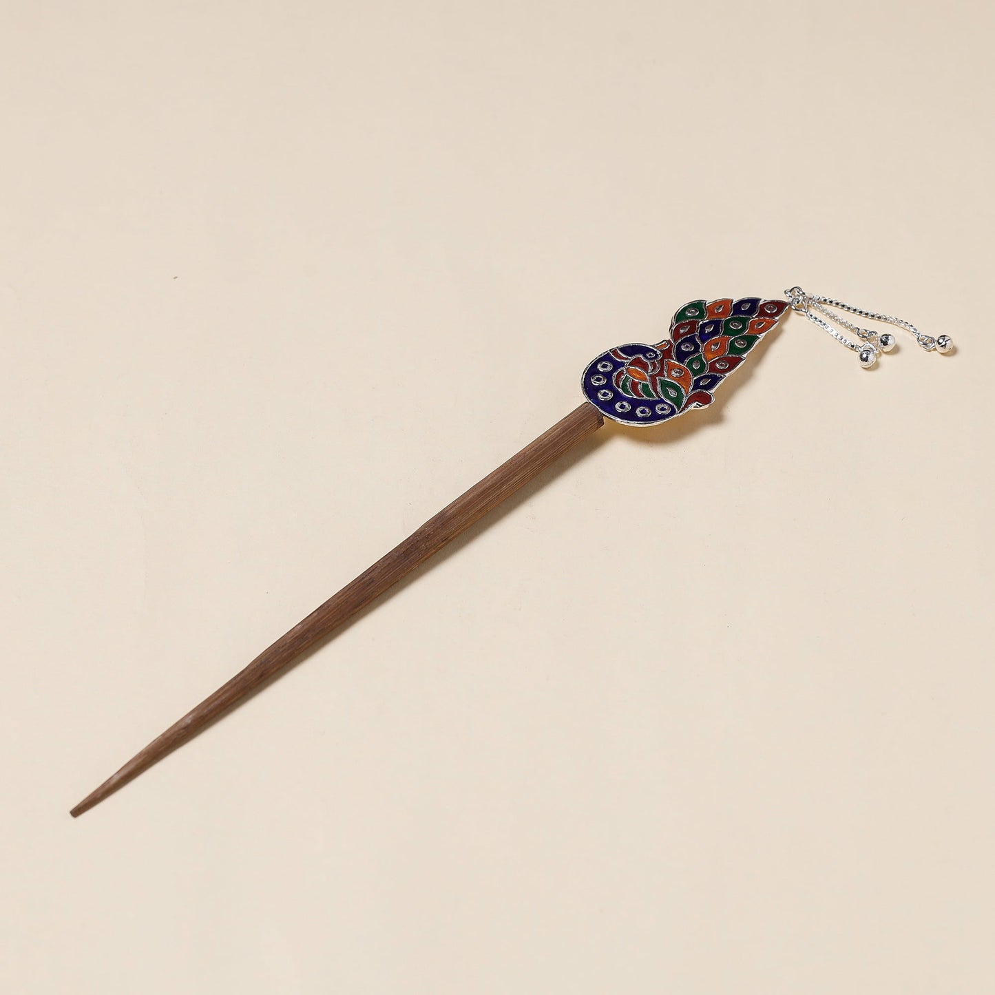 Handcrafted Paka Meenakari Juda Stick