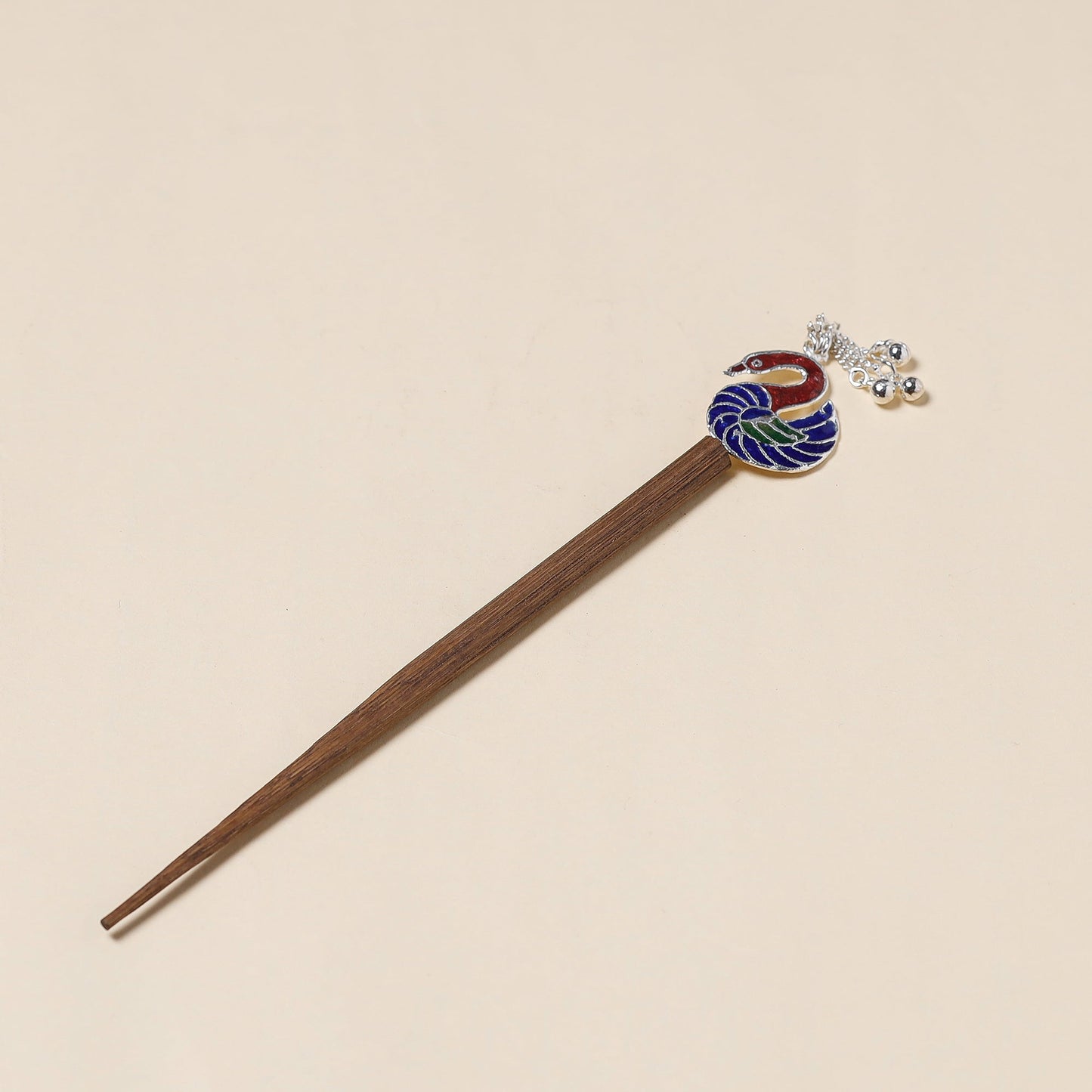 Handcrafted Paka Meenakari Juda Stick