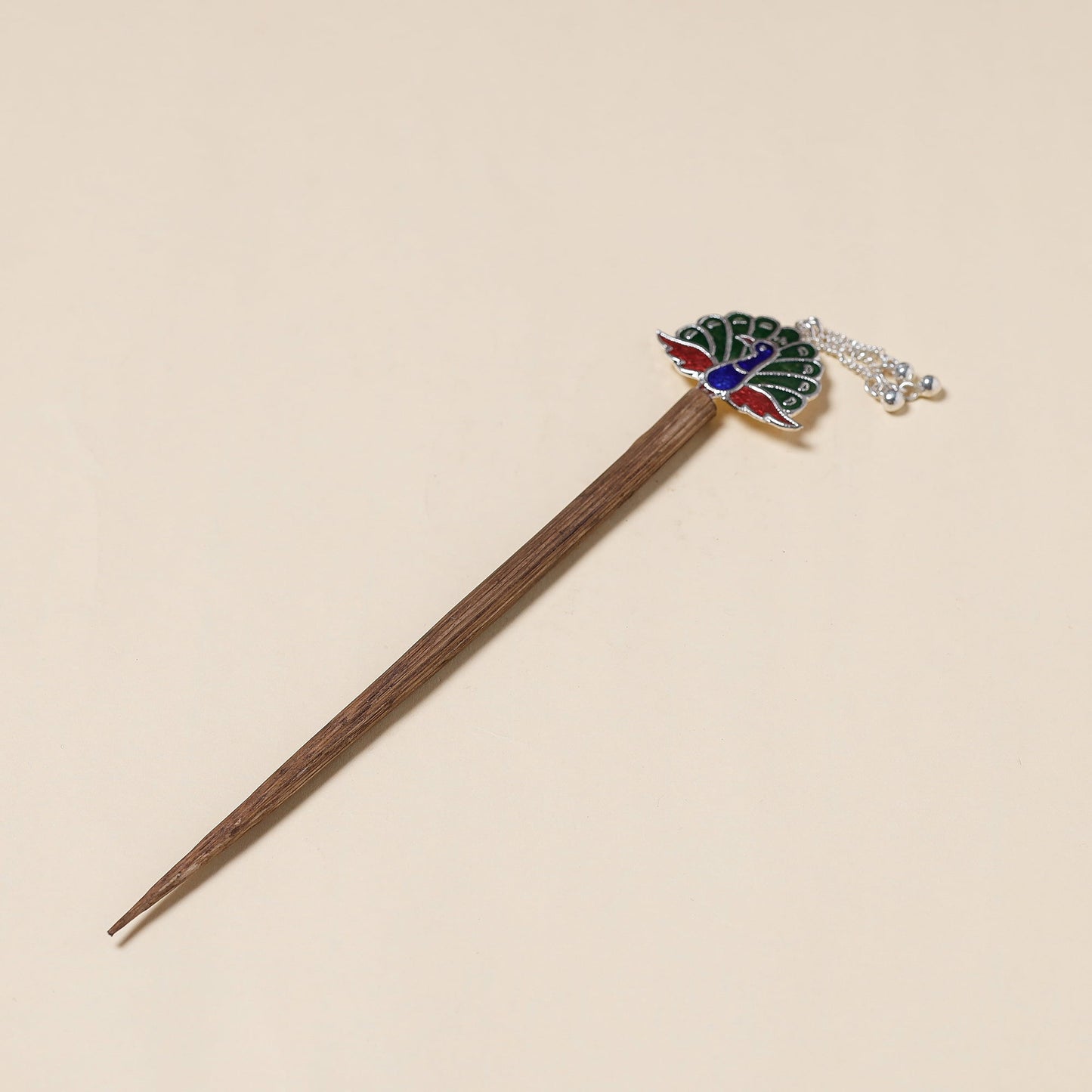 Handcrafted Paka Meenakari Juda Stick