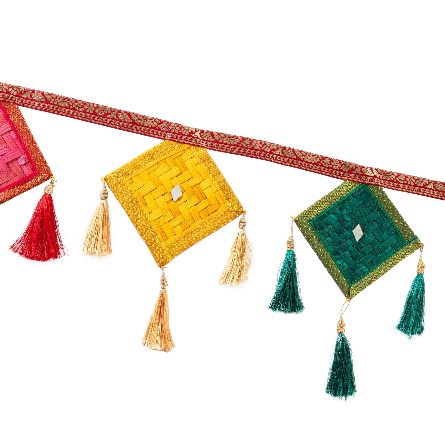 Handcrafted patang bamboo hanging for decor