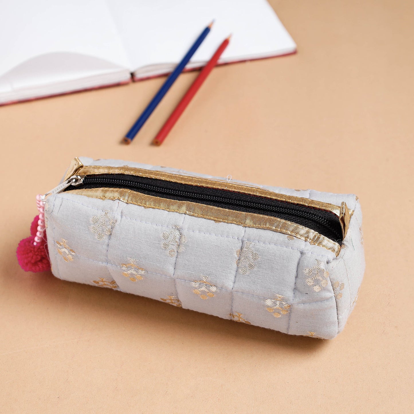 Silk Pencil Pouch