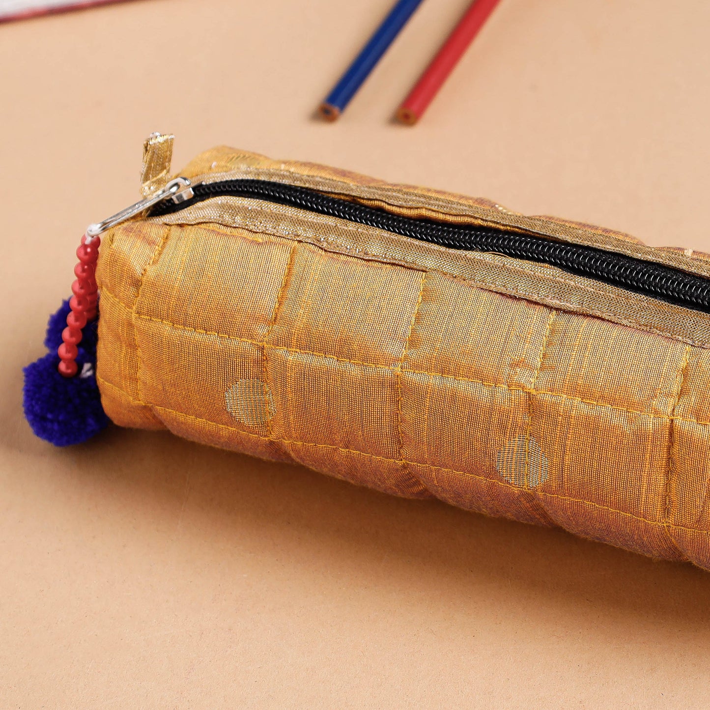Silk Pencil Pouch