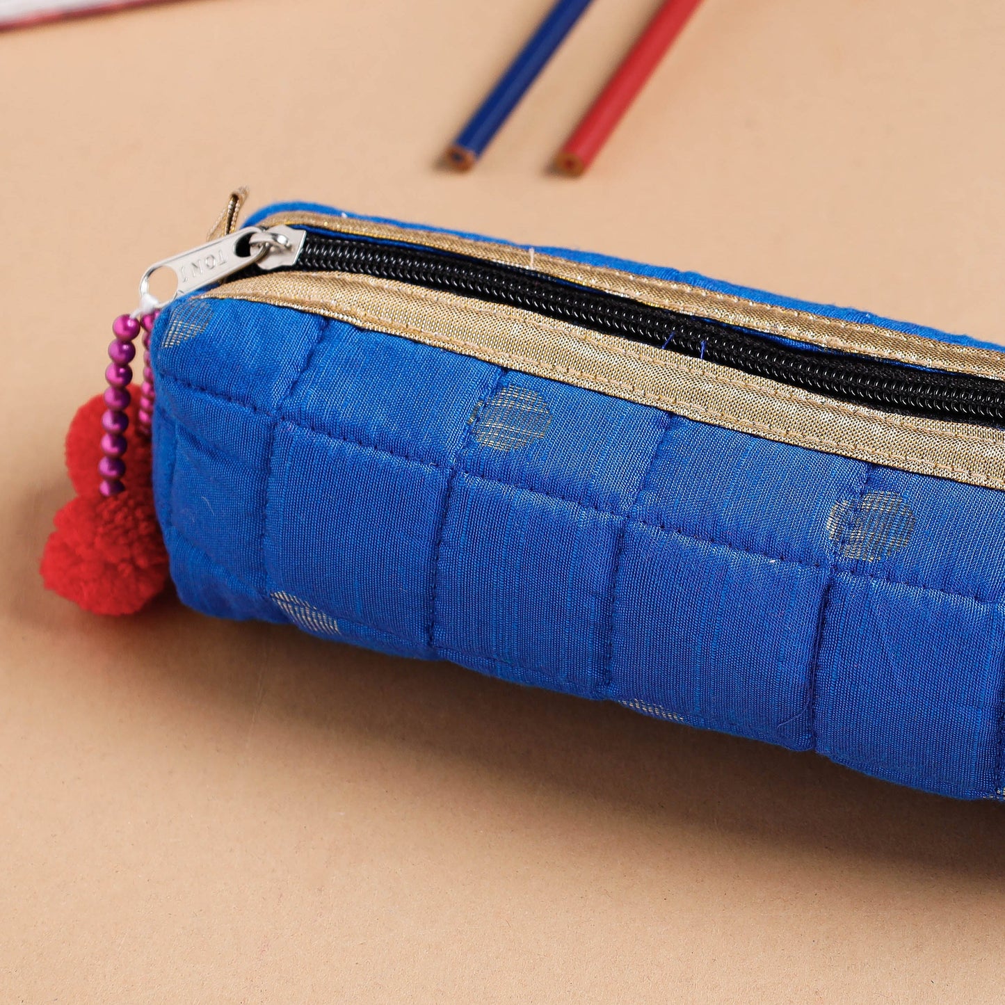 Silk Pencil Pouch