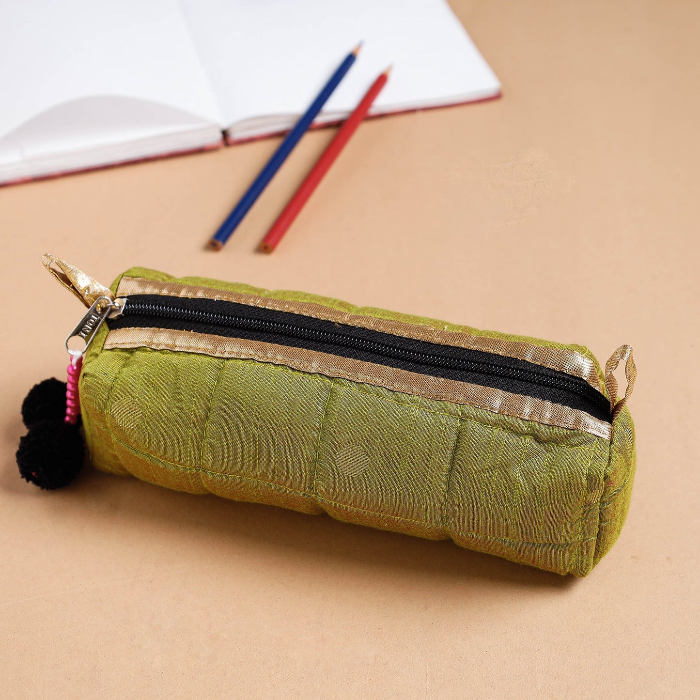 Silk Pencil Pouch