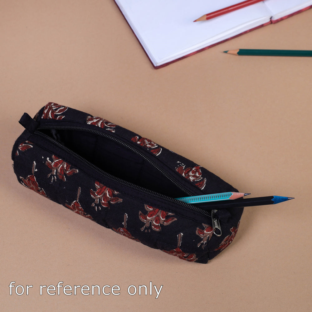 Handmade Cotton Fabric Pencil Pouch