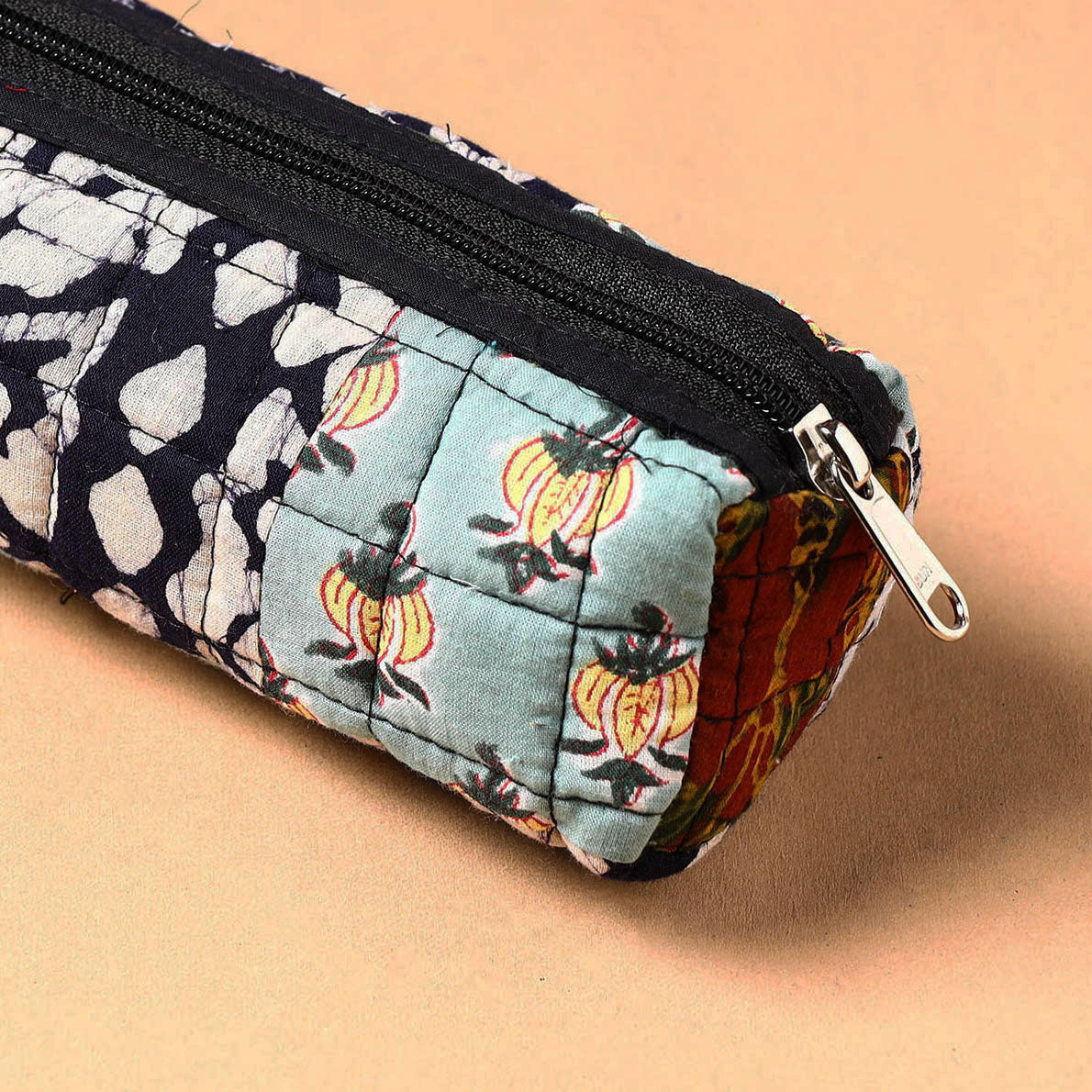 Handcrafted Quilted Patchwork Multipurpose Pencil Pouch 72