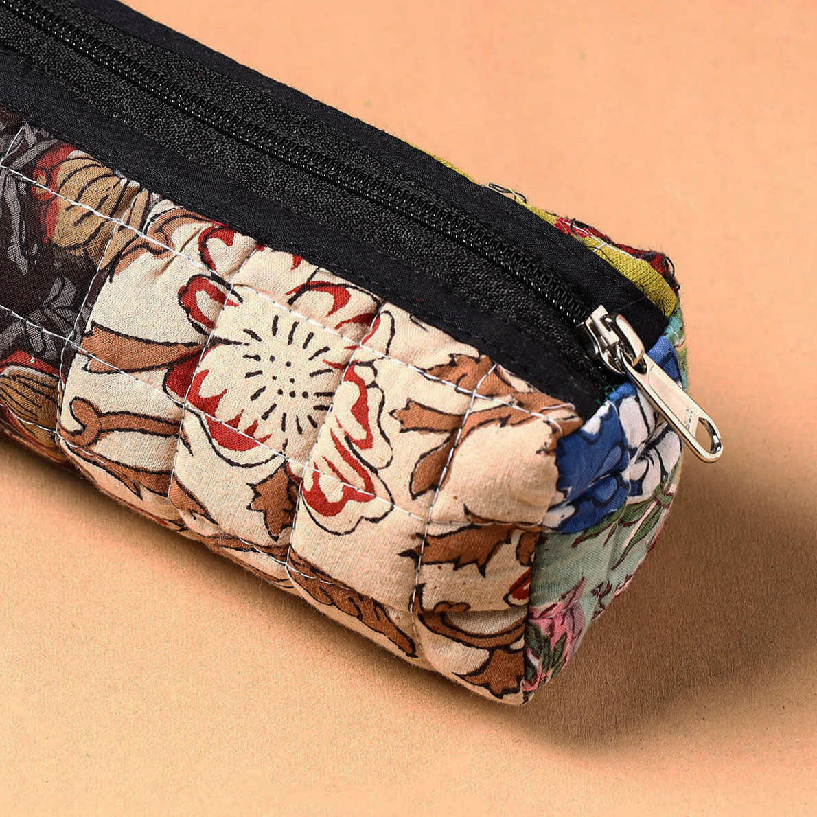 Handcrafted Quilted Patchwork Multipurpose Pencil Pouch 88