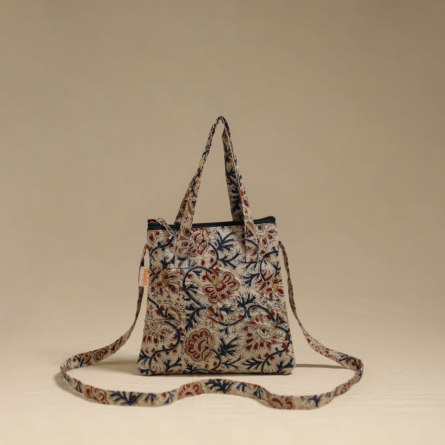 Handcrafted quilted sling bag 03