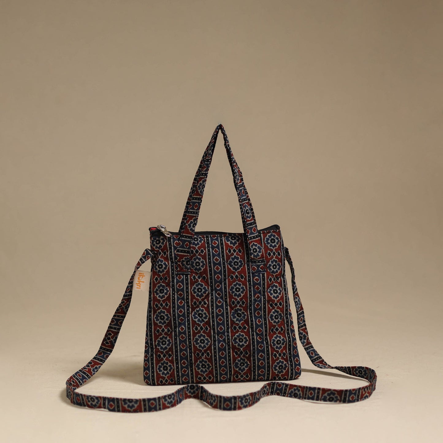Handcrafted quilted sling bag 25