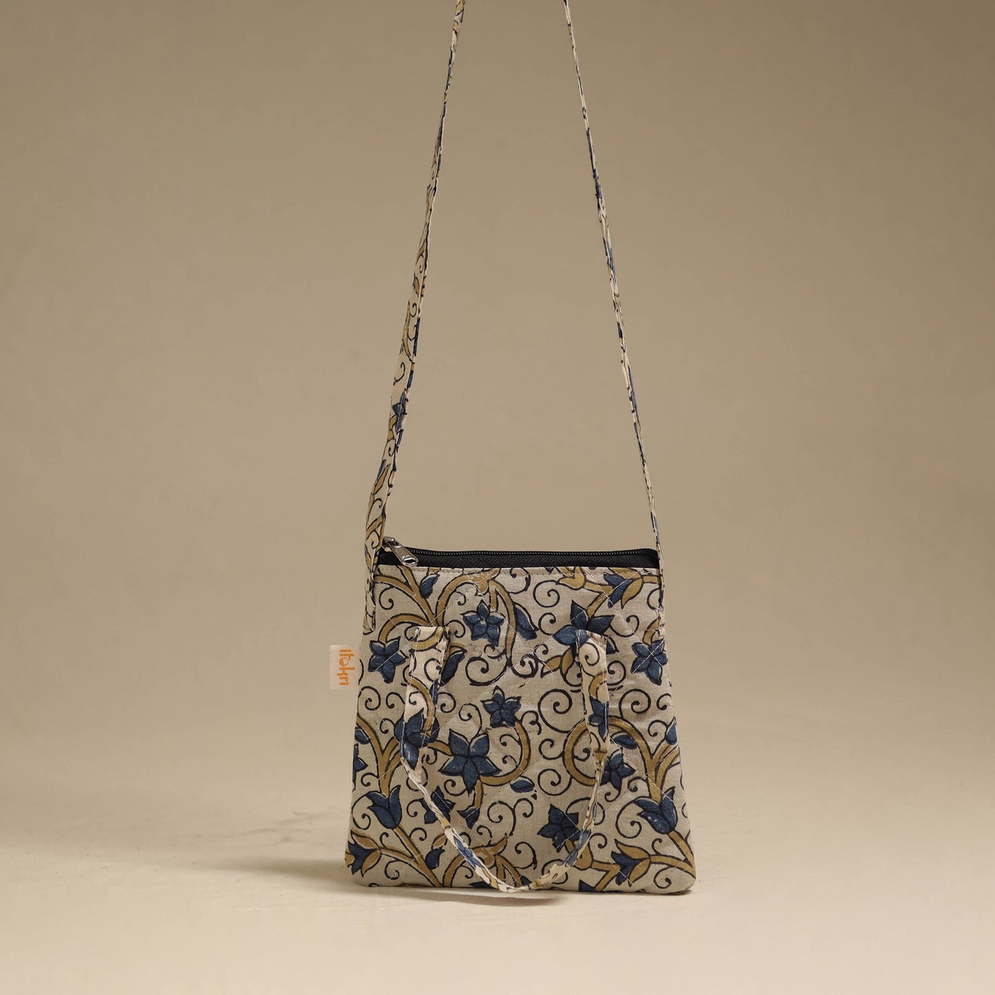 Handcrafted quilted sling bag 26