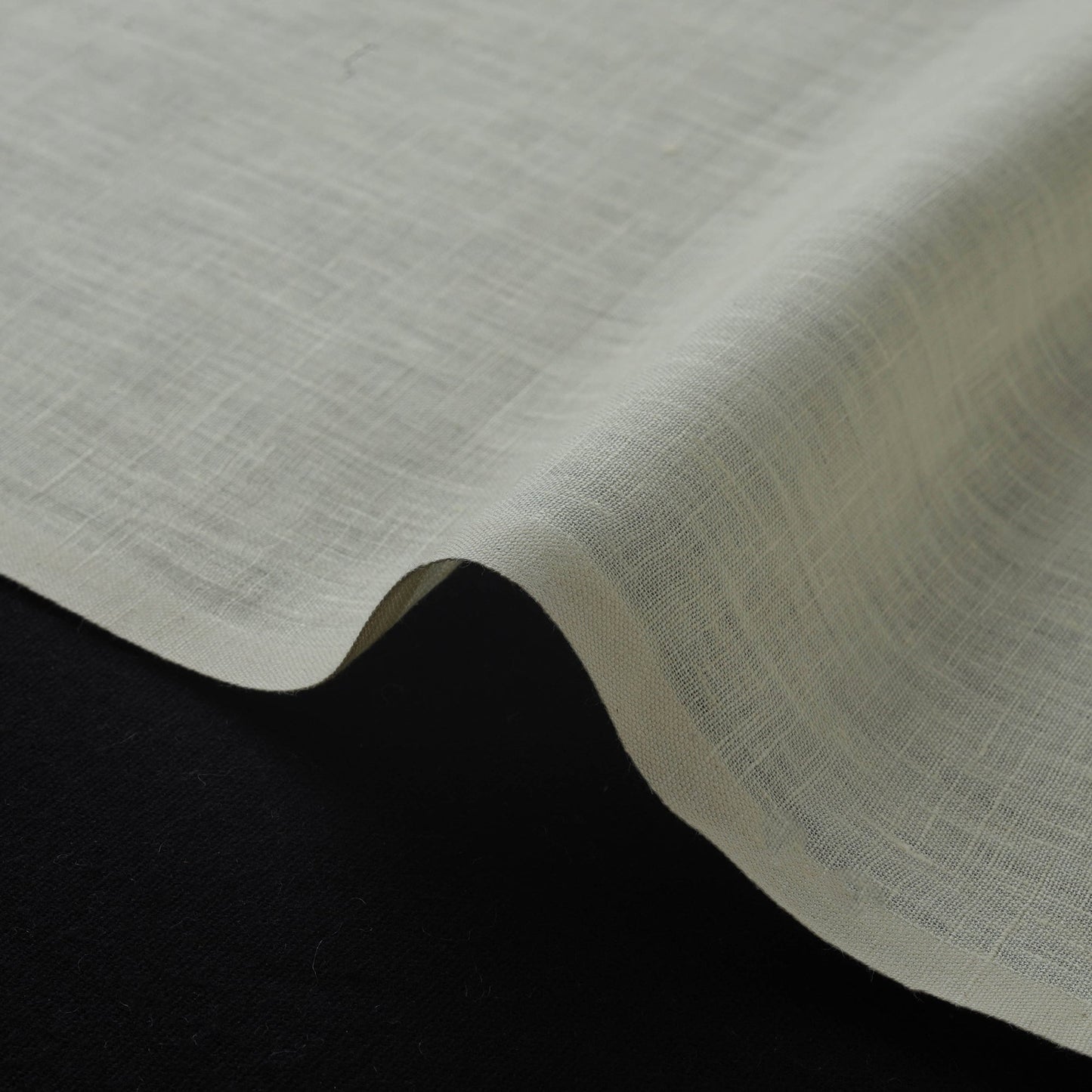 Handloom linen bhagalpuri fabric 03 - handcrafted