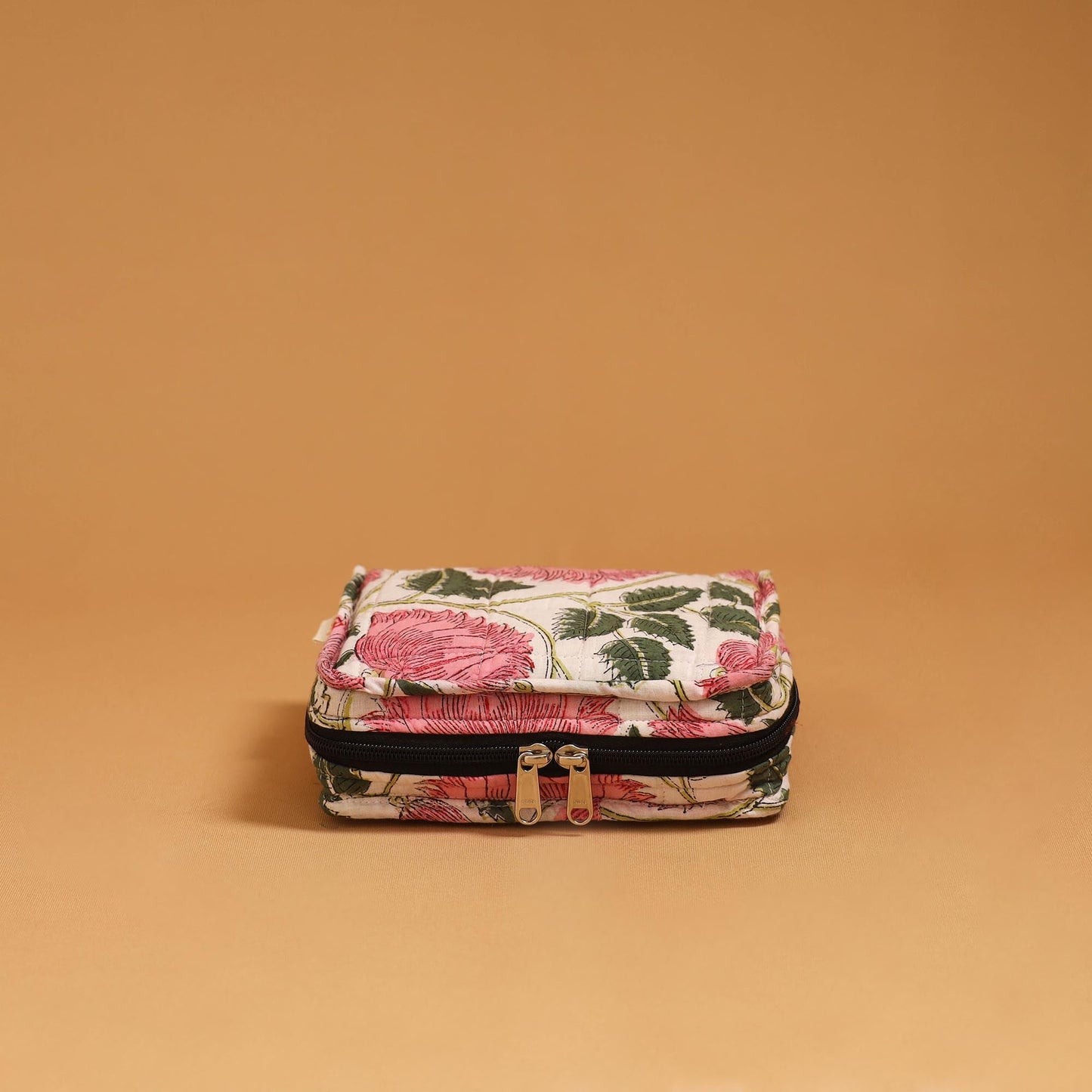 Handmade 4 pockets quilted jewellery bag 10 - handcrafted