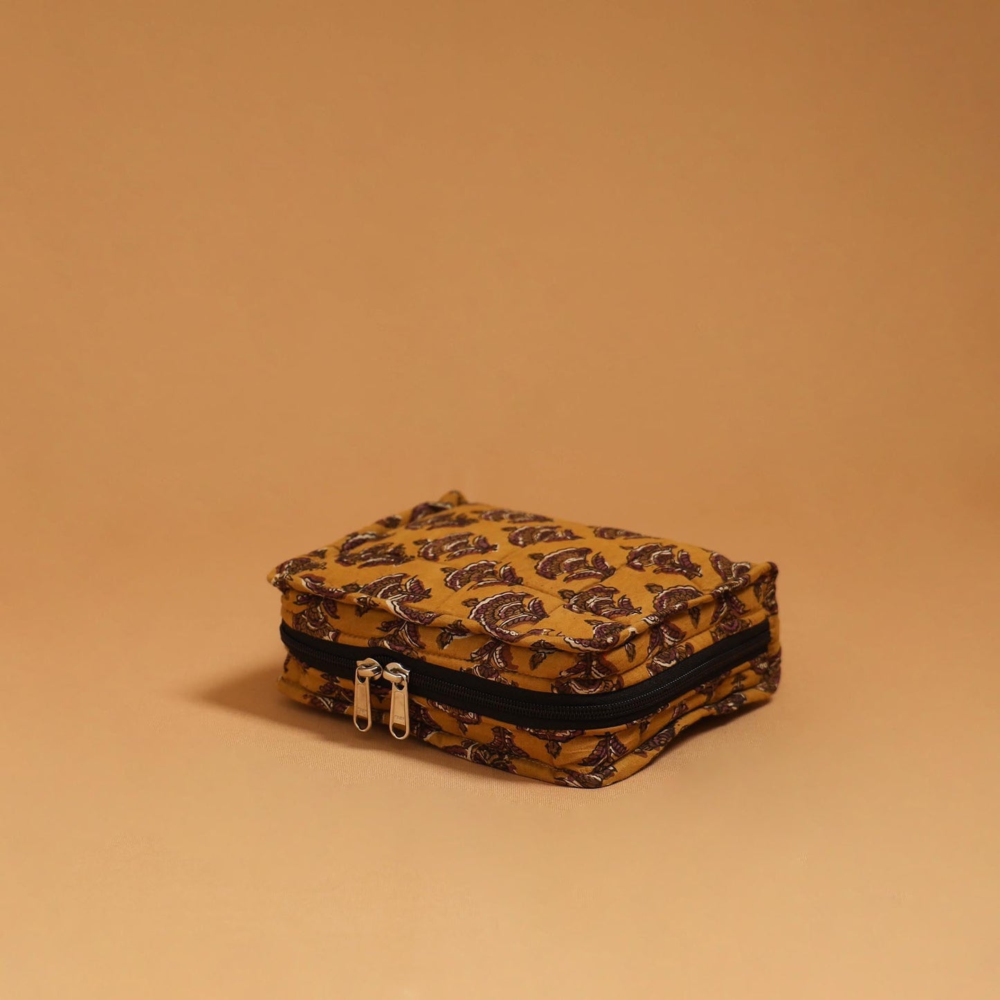 Handmade 4 pockets quilted jewellery bag 20 - handcrafted