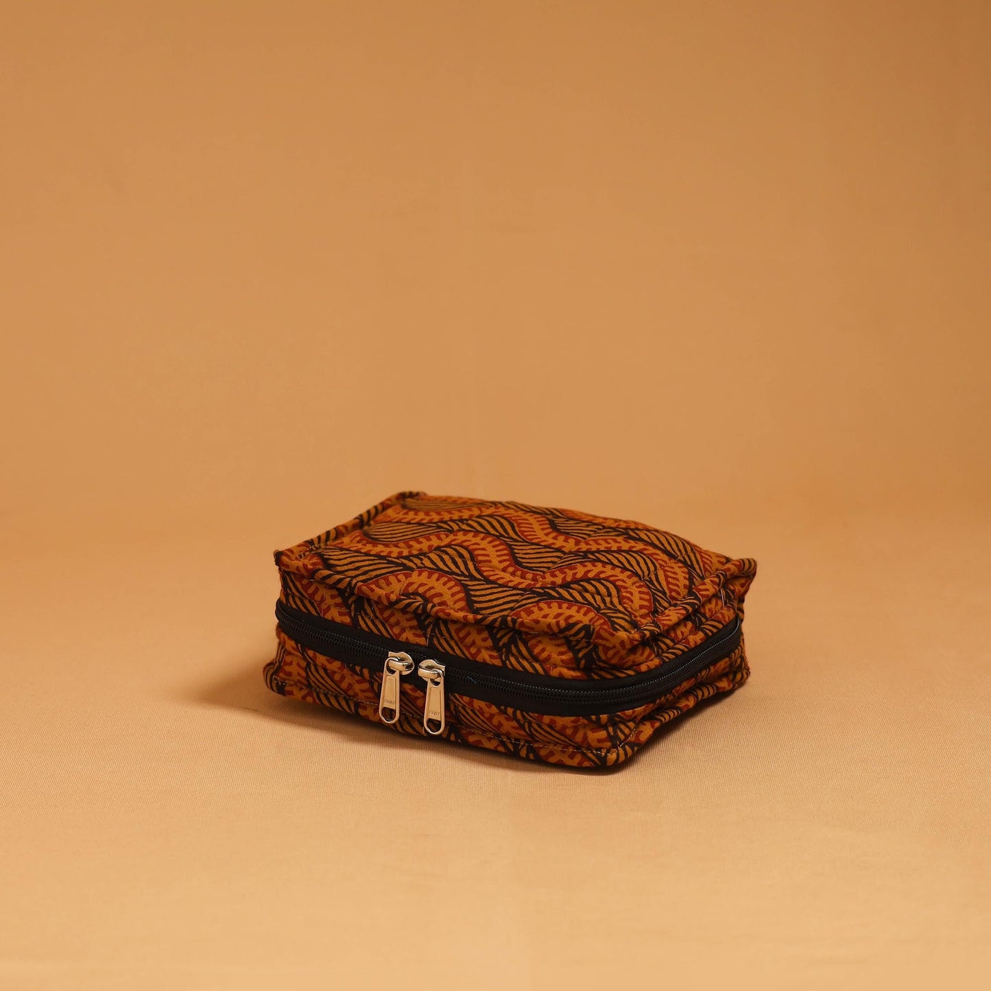 Handmade 4 pockets quilted jewellery bag 27 - handcrafted