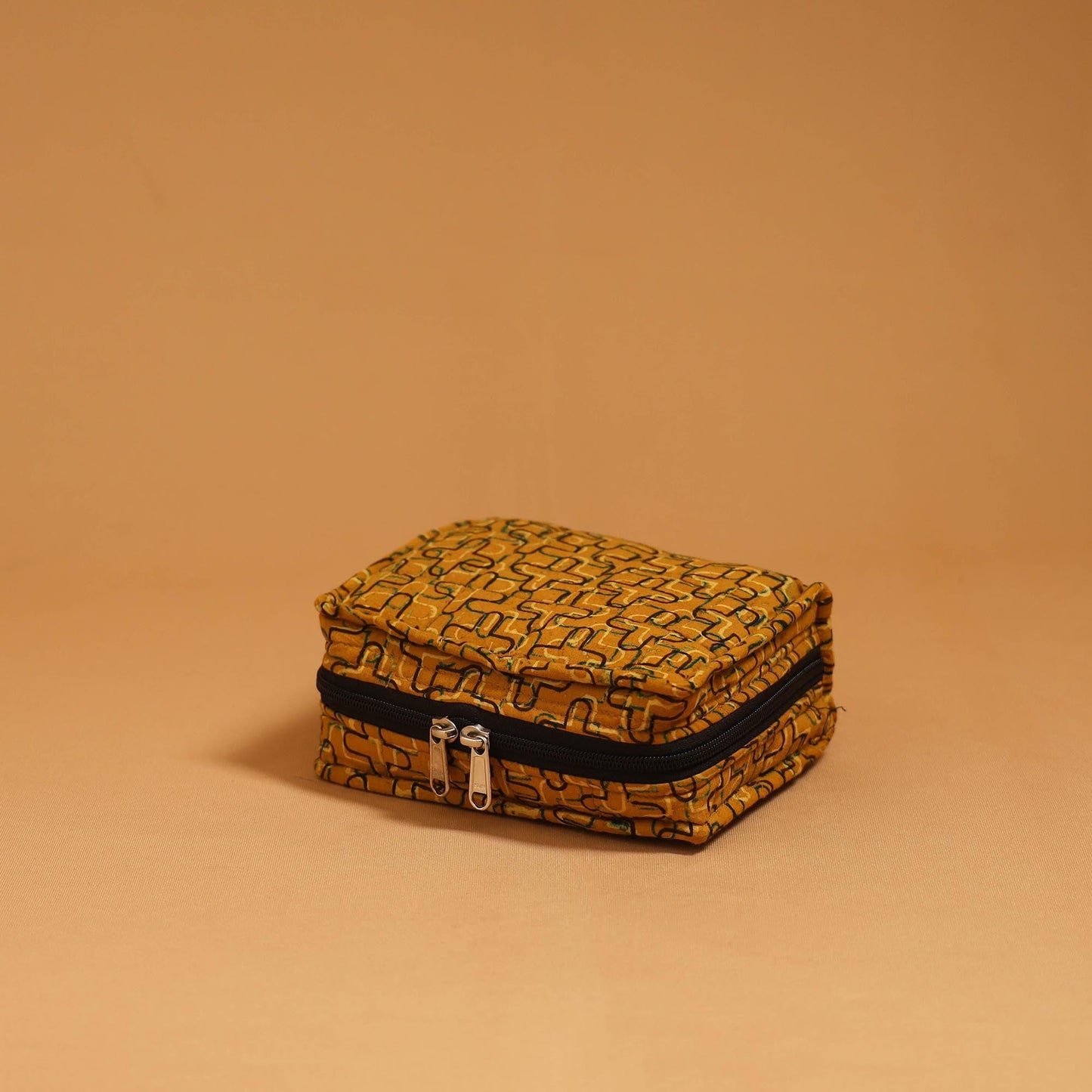 Handmade 4 pockets quilted jewellery bag 29 - handcrafted