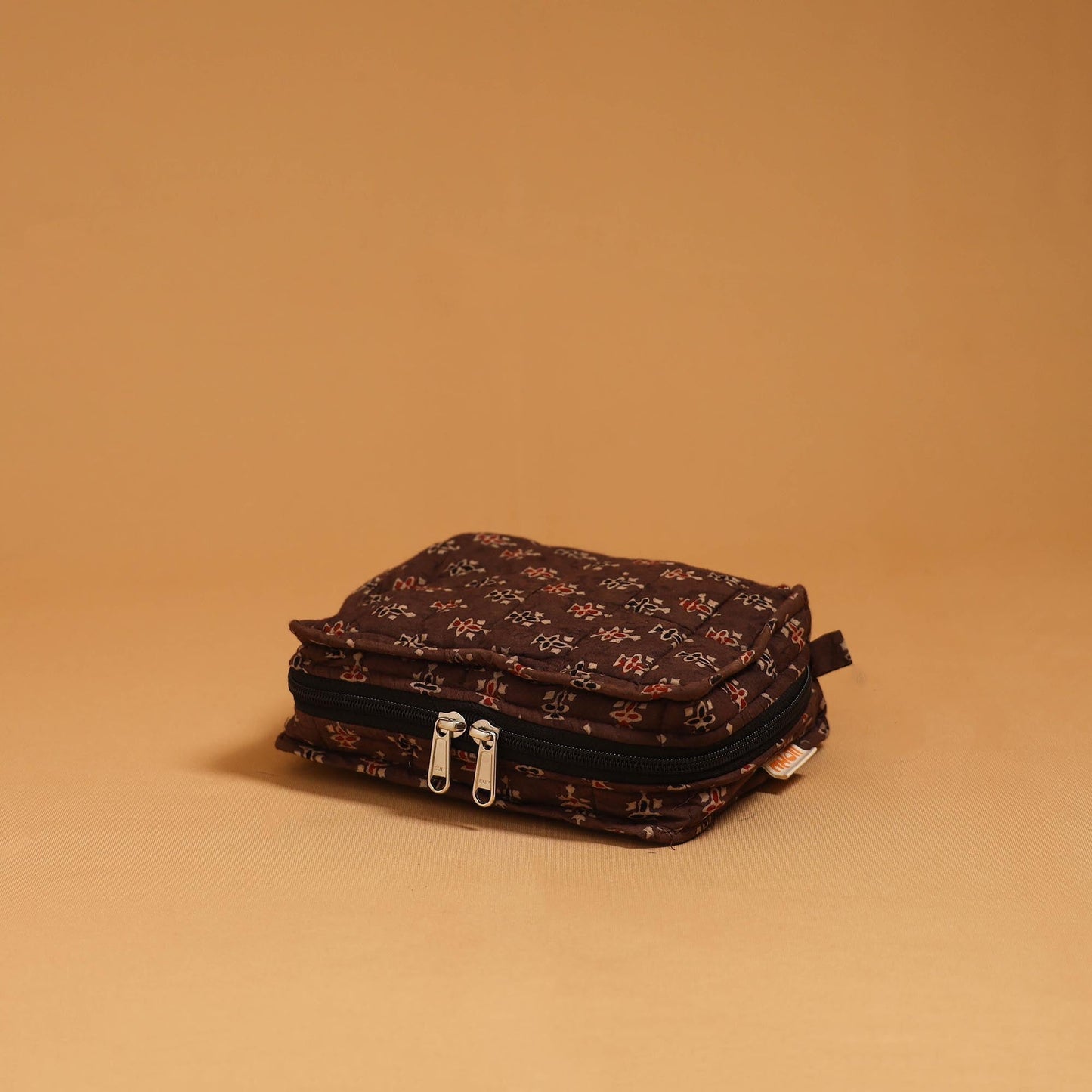 Handmade 4 pockets quilted jewellery bag 32 - handcrafted