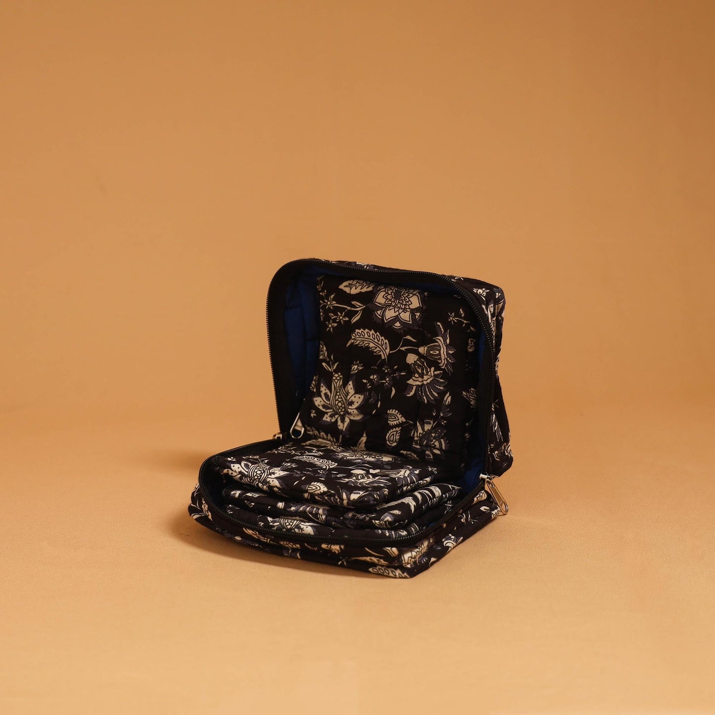 Handmade 4 pockets quilted jewellery bag 43 - handcrafted