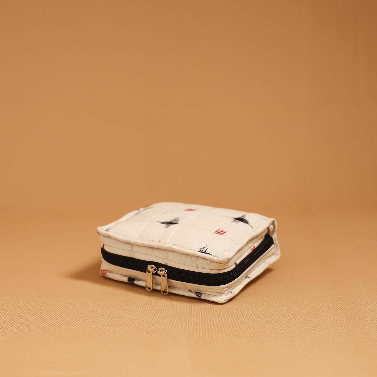 Handmade 4 pockets quilted jewellery bag 47 - handcrafted