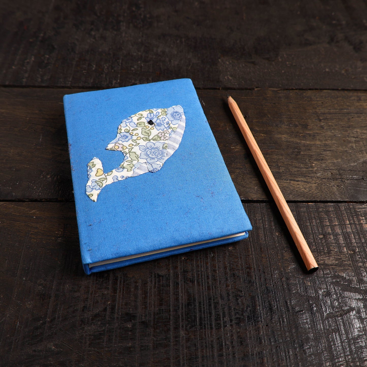 Handmade applique work notebook (6 x 4 in) 26 - handcrafted