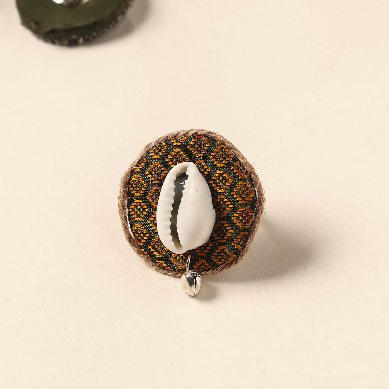 Handmade artistic fabart ring 18 - handcrafted