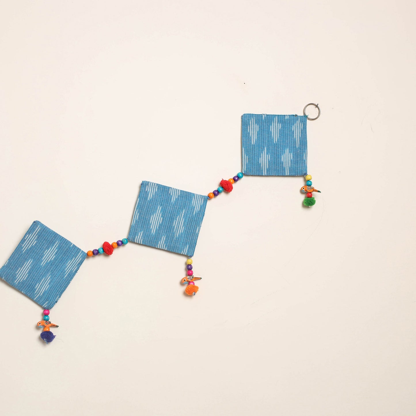 Handmade Bead Work Fabric Toran for Home Decor