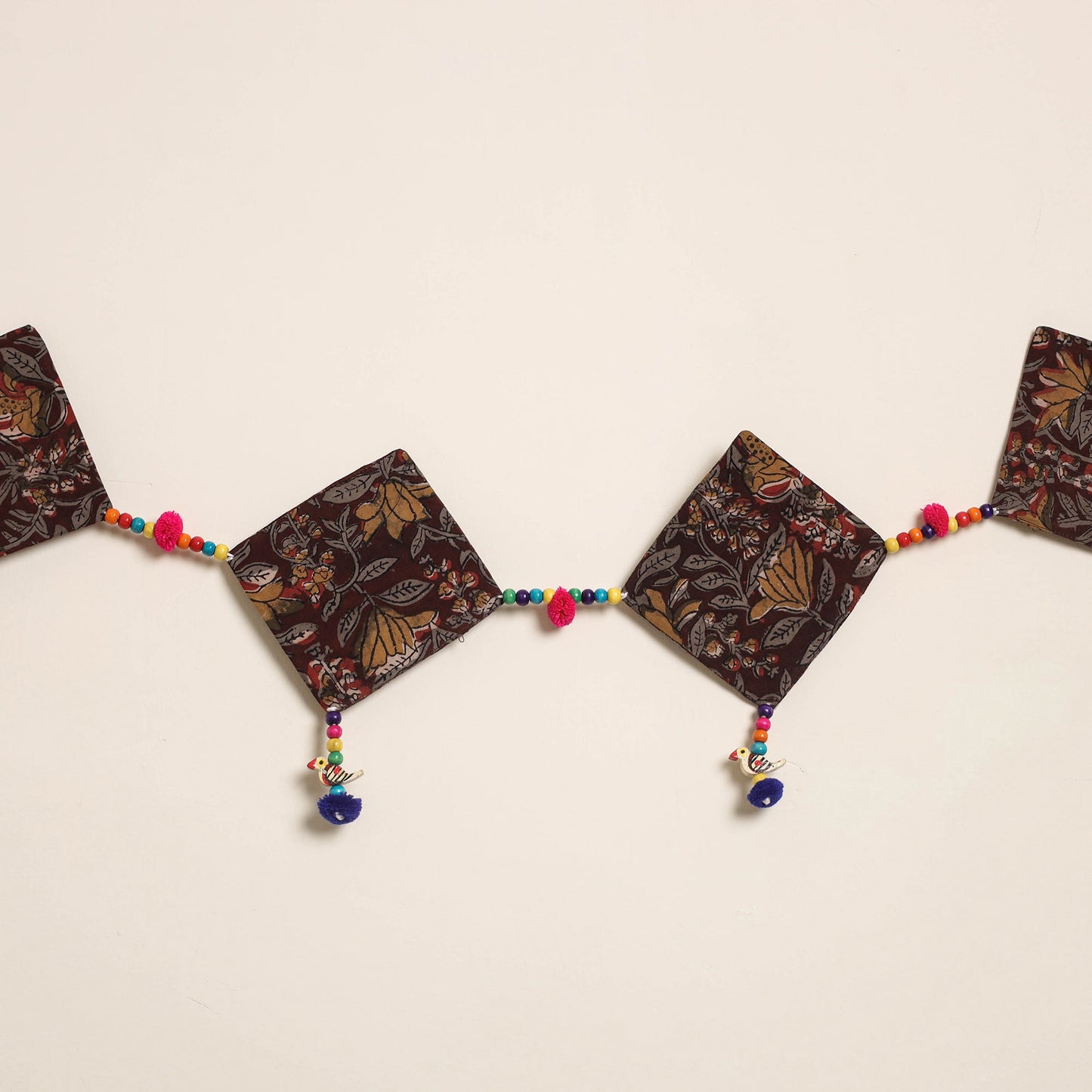 Handmade Bead Work Fabric Toran for Home Decor