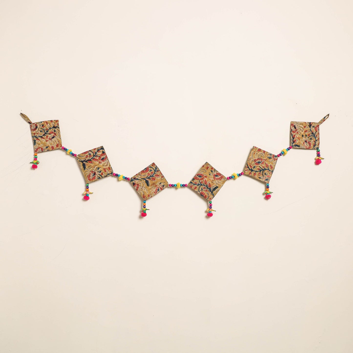 Handmade Bead Work Fabric Toran for Home Decor