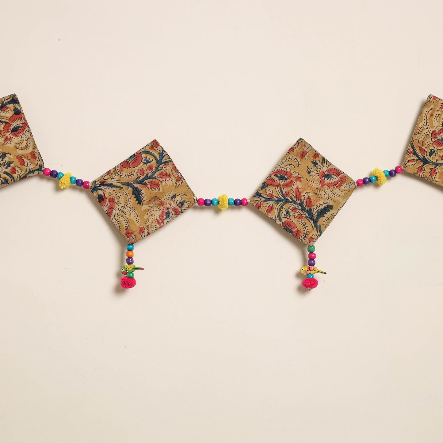 Handmade Bead Work Fabric Toran for Home Decor