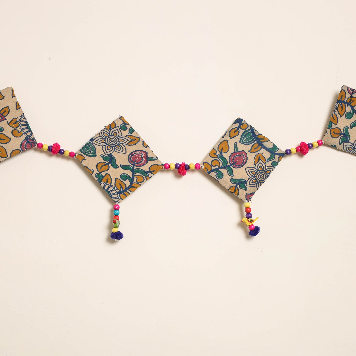 Handmade Bead Work Fabric Toran for Home Decor