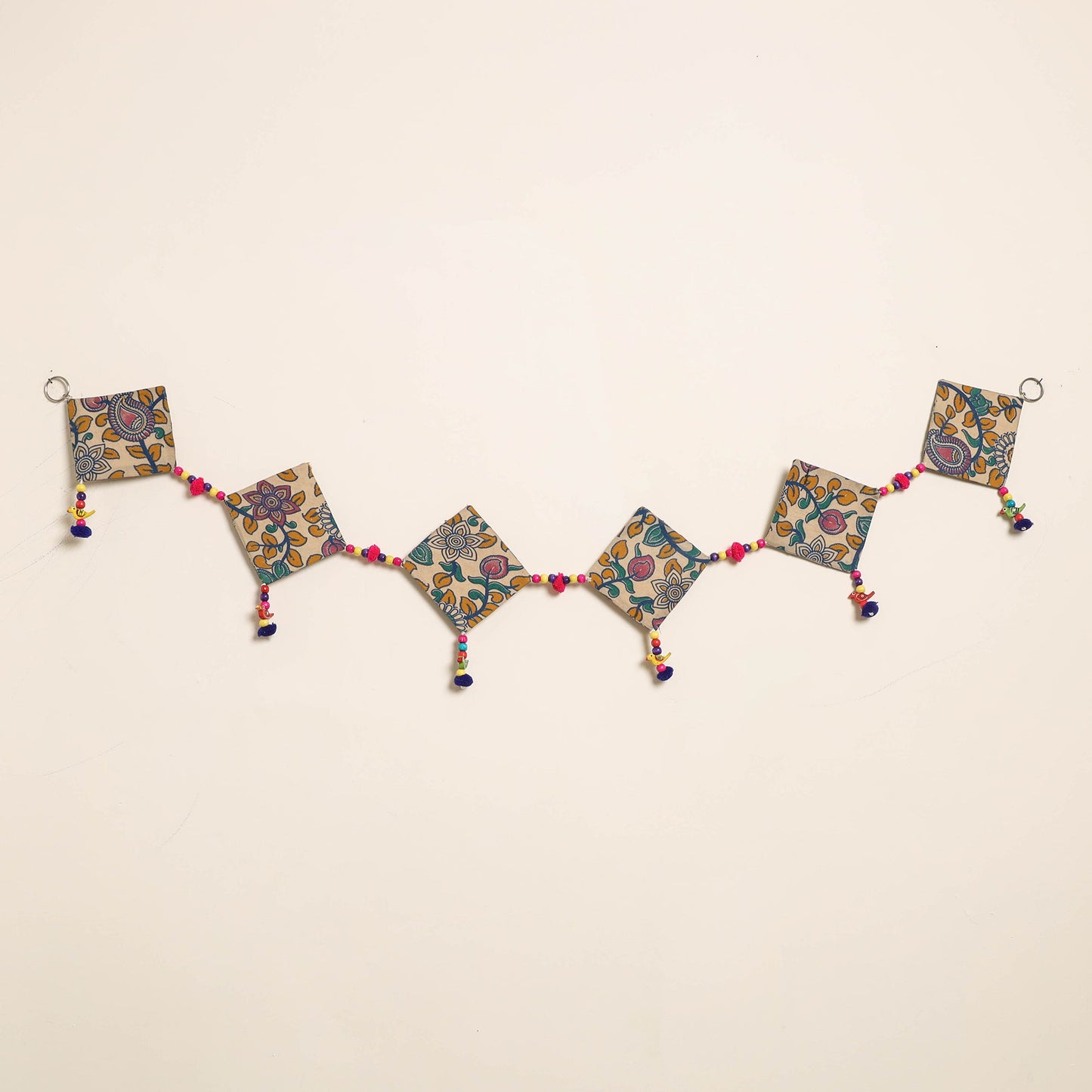 Handmade Bead Work Fabric Toran for Home Decor