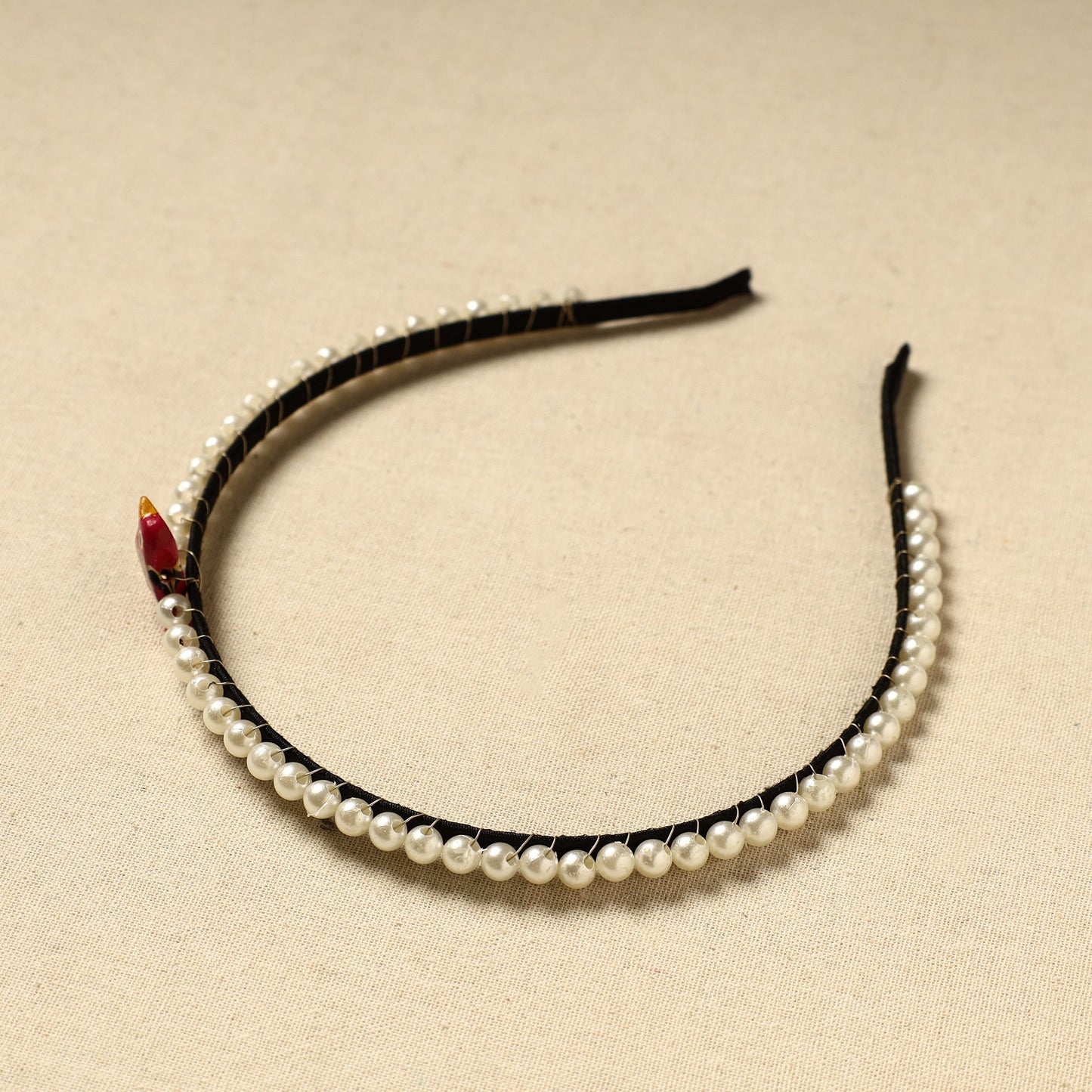 Handmade Bead work Hair Band 09