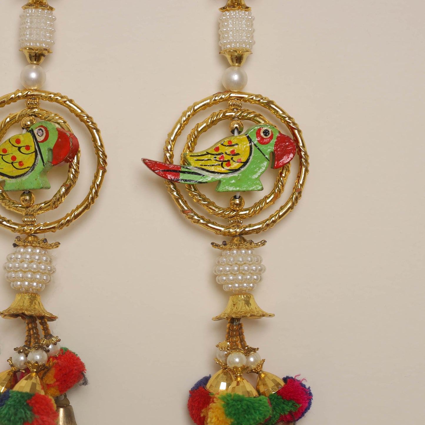 Handmade Bead Work Wall Hanging (set of 2) Online in India
