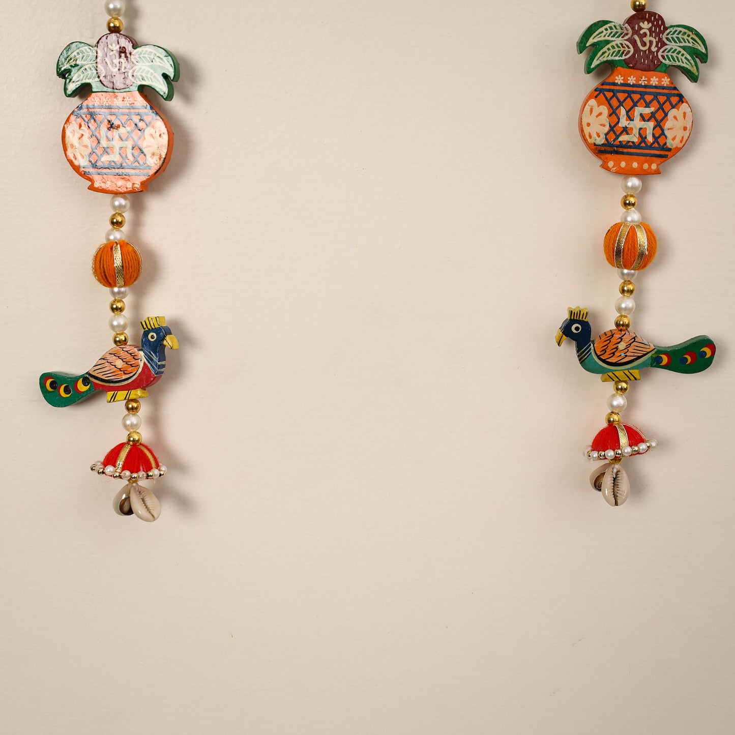 Handmade Bead Work Wall Hanging (set of 2)