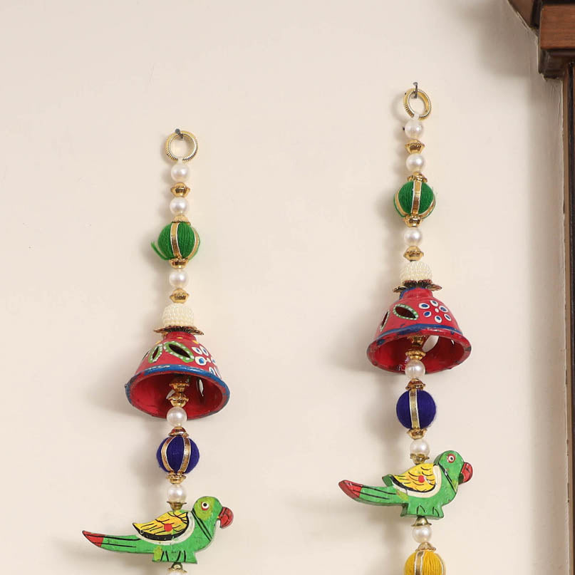 Handmade Bead Work Wall Hanging (set of 2) Online in India