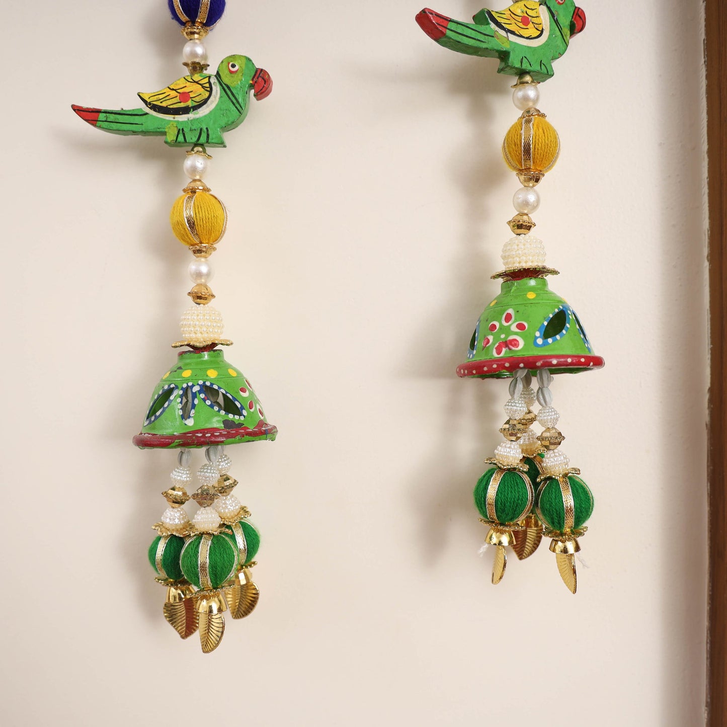 Handmade Bead Work Wall Hanging (set of 2) Online in India