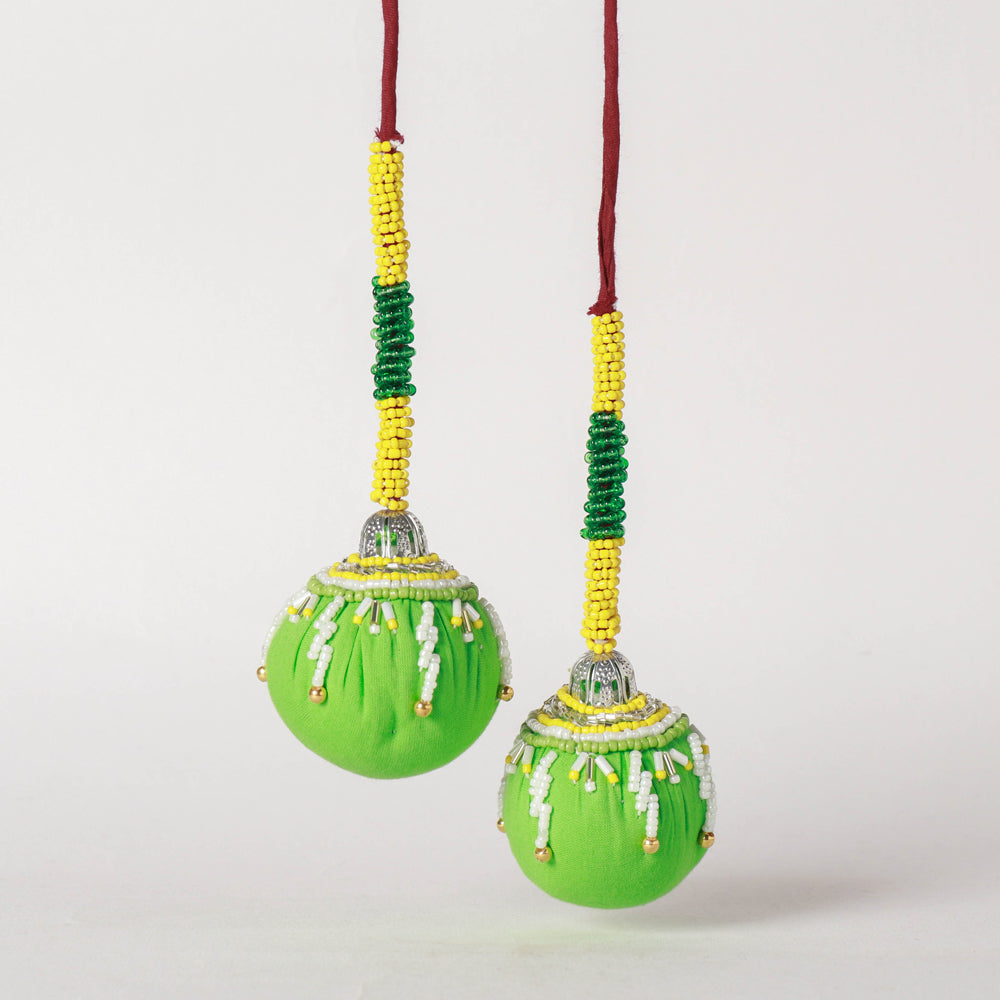 Handmade Beadwork Latkan Tassels for Clothing