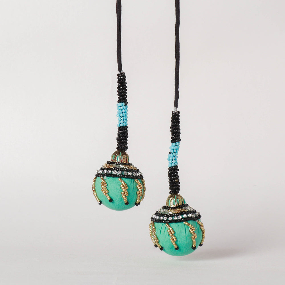 Handmade Beadwork Latkan Tassels for Clothing